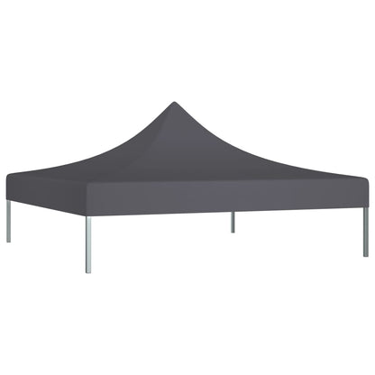Tetto per Tendone per Feste 2x2 m Antracite 270 g/mÂ²