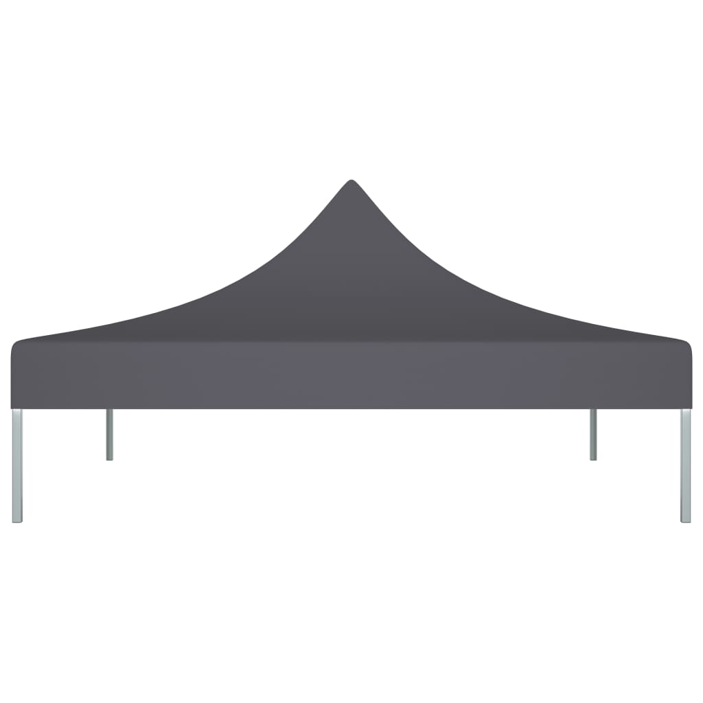 Tetto per Tendone per Feste 2x2 m Antracite 270 g/mÂ²
