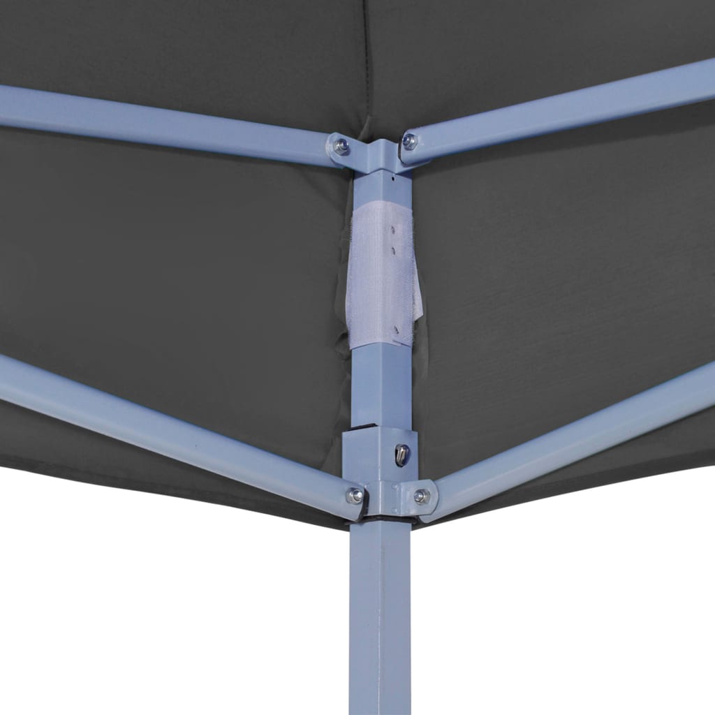 Tetto per Tendone per Feste 2x2 m Antracite 270 g/mÂ²