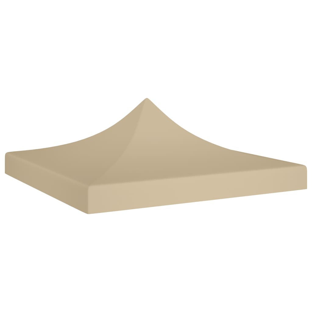 Tetto per Tendone per Feste 2x2 m Beige 270 g/mÃ‚Â²