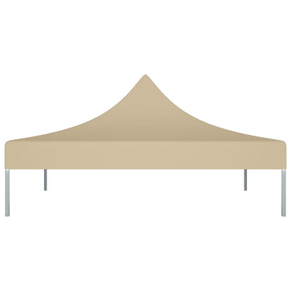 Tetto per Tendone per Feste 2x2 m Beige 270 g/mÃ‚Â²