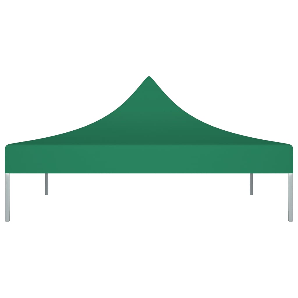 Tetto per Tendone per Feste 2x2 m Verde 270 g/mÂ²