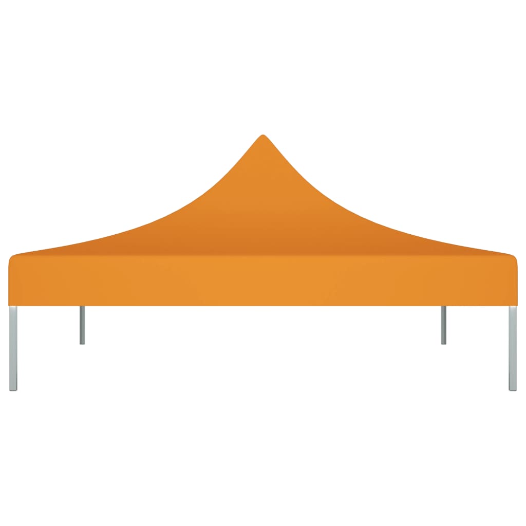 Tetto per Tendone per Feste 2x2 m Arancione 270 g/mÂ²