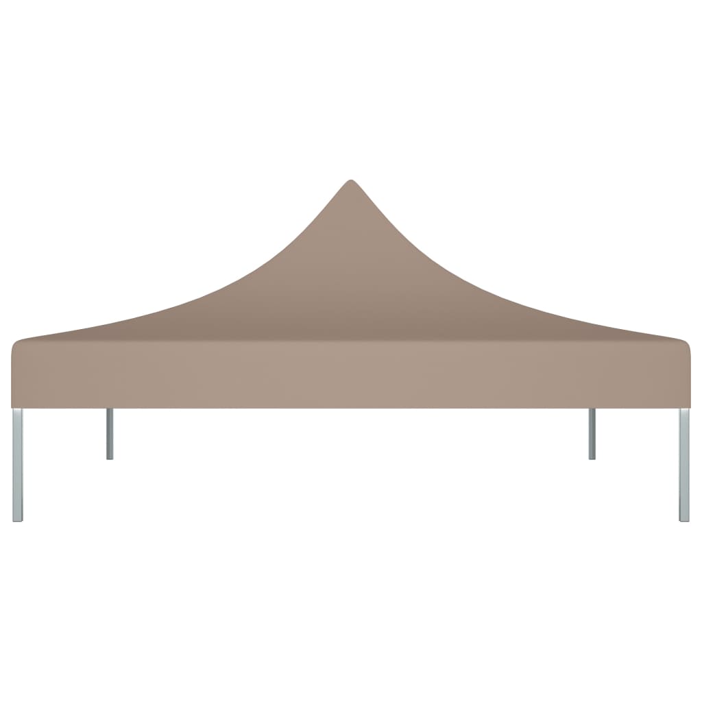 Tetto per Tendone per Feste 2x2 m Grigio Talpa 270 g/mÃ‚Â²