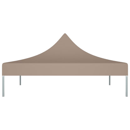 Tetto per Tendone per Feste 2x2 m Grigio Talpa 270 g/mÃ‚Â²
