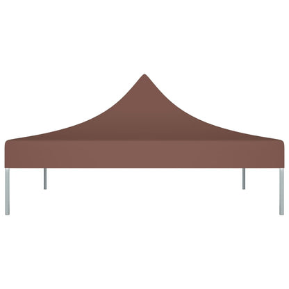 Tetto per Tendone per Feste 2x2 m Marrone 270 g/mÃ‚Â²