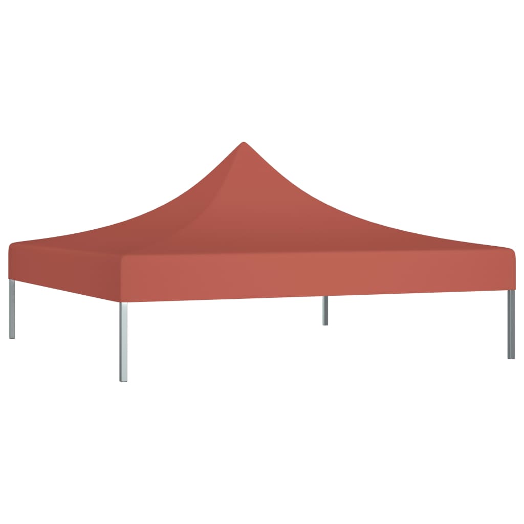 Tetto per Tendone per Feste 2x2 m Terracotta 270 g/mÂ²