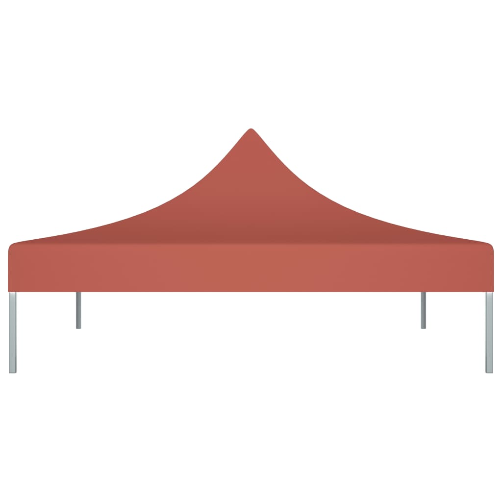 Tetto per Tendone per Feste 2x2 m Terracotta 270 g/mÂ²
