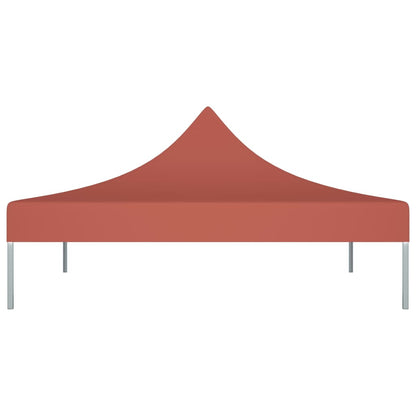 Tetto per Tendone per Feste 2x2 m Terracotta 270 g/mÂ²