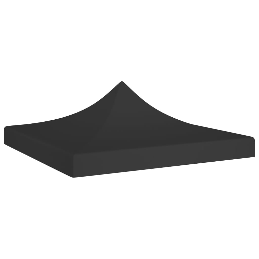 Tetto per Tendone per Feste 2x2 m Nero 270 g/mÃ‚Â²