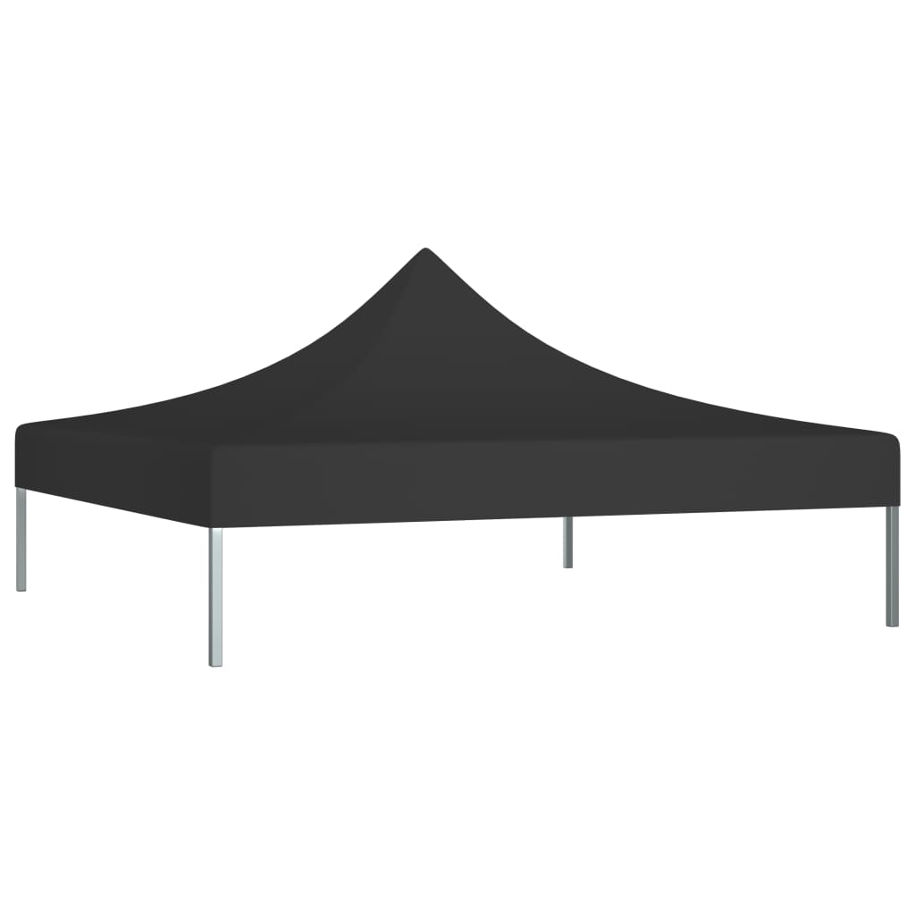 Tetto per Tendone per Feste 2x2 m Nero 270 g/mÃ‚Â²