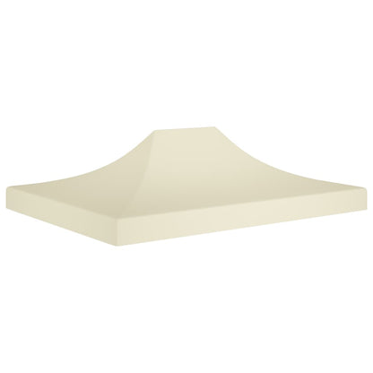 Tetto per Tendone per Feste 4x3 m Crema 270 g/mÂ²