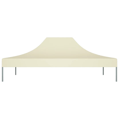Tetto per Tendone per Feste 4x3 m Crema 270 g/mÂ²