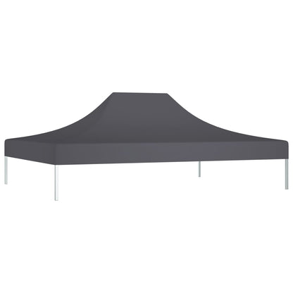 Tetto per Tendone per Feste 4x3 m Antracite 270 g/mÂ²