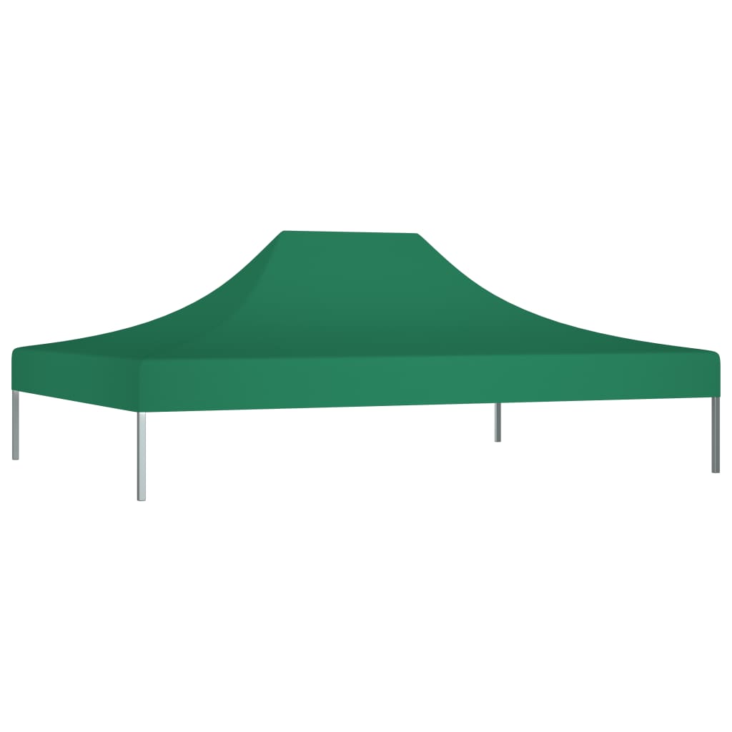 Tetto per Tendone per Feste 4x3 m Verde 270 g/mÂ²