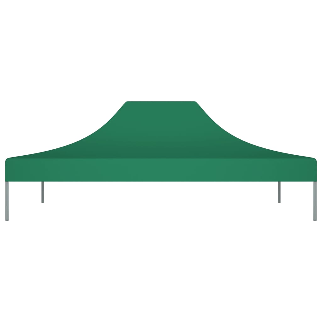 Tetto per Tendone per Feste 4x3 m Verde 270 g/mÂ²