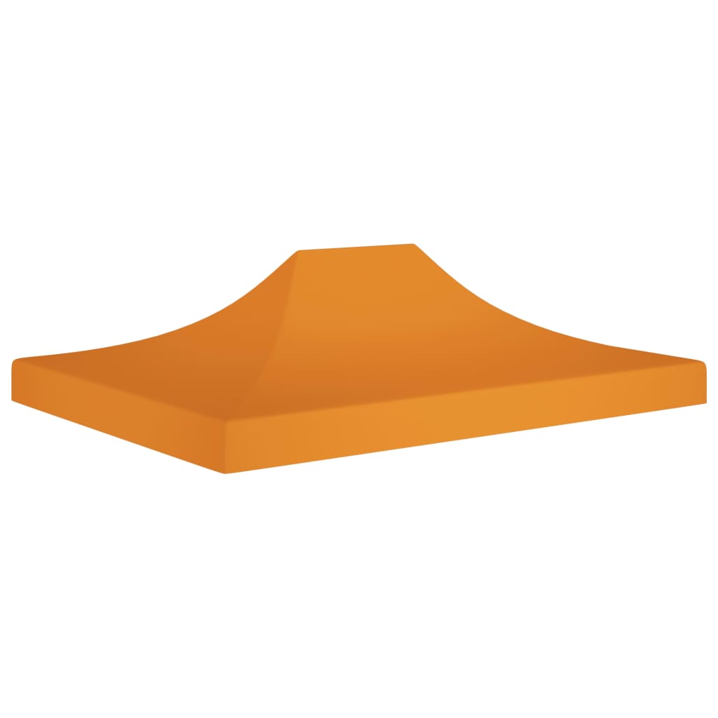 Tetto per Tendone per Feste 4x3 m Arancione 270 g/mÂ²