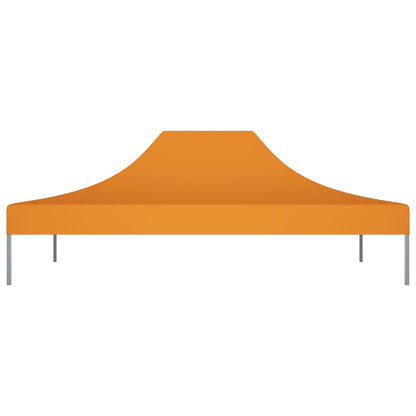 Tetto per Tendone per Feste 4x3 m Arancione 270 g/mÂ²