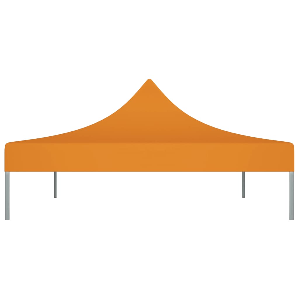Tetto per Tendone per Feste 4x3 m Arancione 270 g/mÂ²