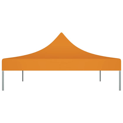 Tetto per Tendone per Feste 4x3 m Arancione 270 g/mÂ²