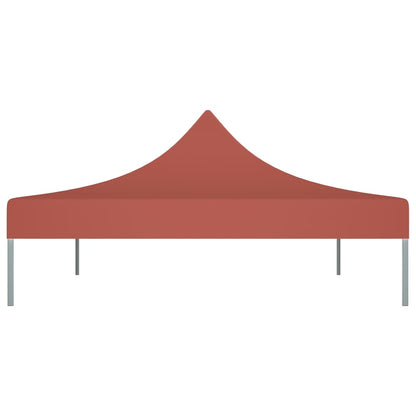 Tetto per Tendone per Feste 4x3 m Terracotta 270 g/mÂ²