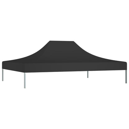 Tetto per Tendone per Feste 4x3 m Nero 270 g/mÂ²