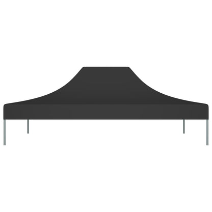 Tetto per Tendone per Feste 4x3 m Nero 270 g/mÂ²