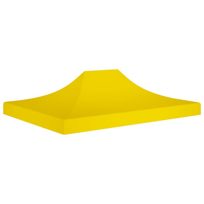 Tetto per Tendone per Feste 4x3 m Giallo 270 g/mÂ²