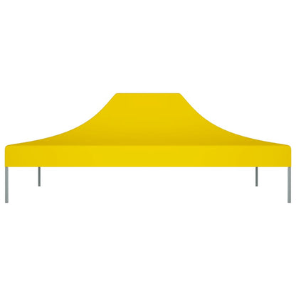Tetto per Tendone per Feste 4x3 m Giallo 270 g/mÂ²