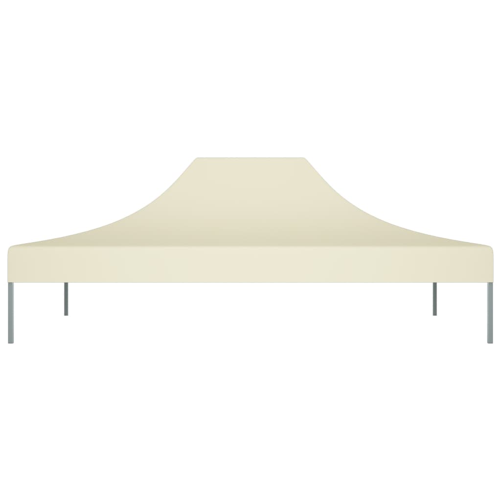 Tetto per Tendone per Feste 4,5x3 m Crema 270 g/mÃ‚Â²