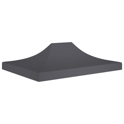 Tetto per Tendone per Feste 4,5x3 m Antracite 270 g/mÂ²