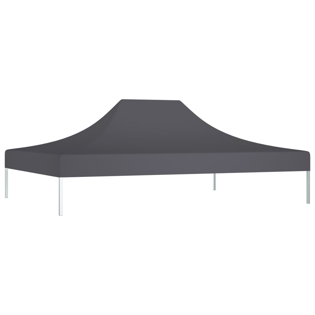 Tetto per Tendone per Feste 4,5x3 m Antracite 270 g/mÂ²