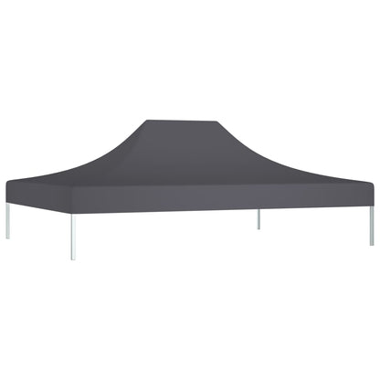 Tetto per Tendone per Feste 4,5x3 m Antracite 270 g/mÂ²