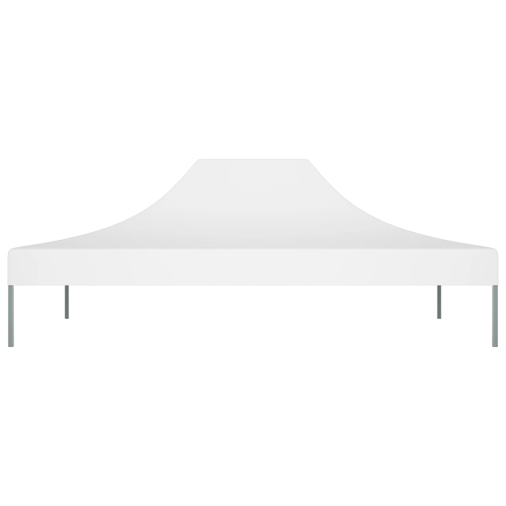 Tetto per Tendone per Feste 4,5x3 m Bianco 270 g/mÂ²