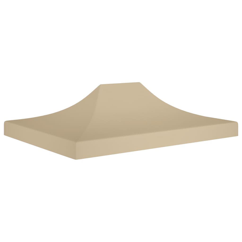 Tetto per Tendone per Feste 4,5x3 m Beige 270 g/mÂ²