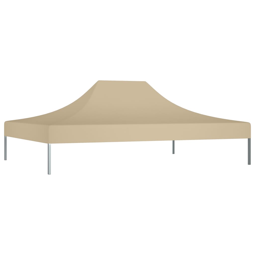 Tetto per Tendone per Feste 4,5x3 m Beige 270 g/mÂ²