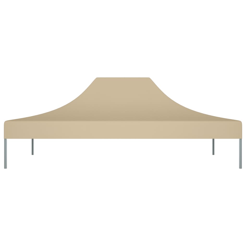 Tetto per Tendone per Feste 4,5x3 m Beige 270 g/mÂ²