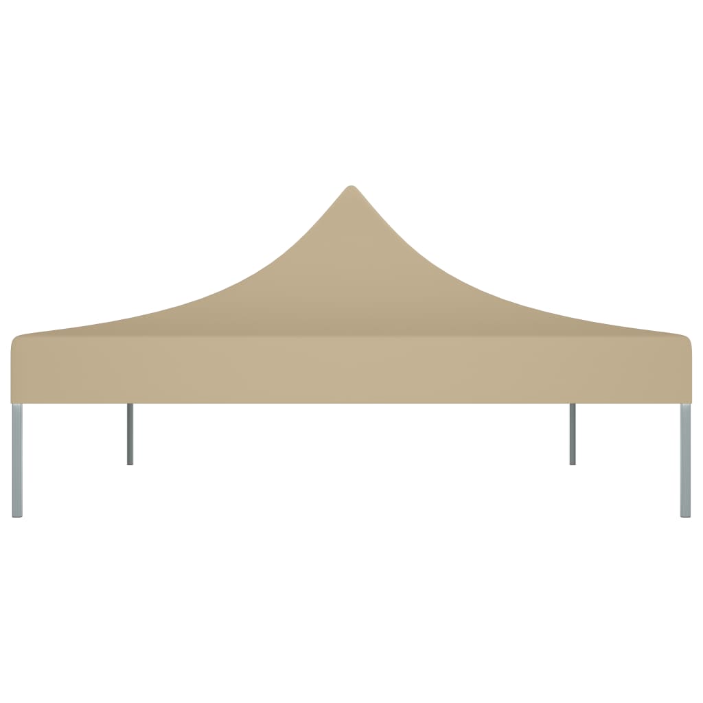 Tetto per Tendone per Feste 4,5x3 m Beige 270 g/mÂ²