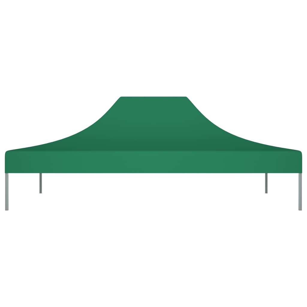 Tetto per Tendone per Feste 4,5x3 m Verde 270 g/mÃ‚Â²