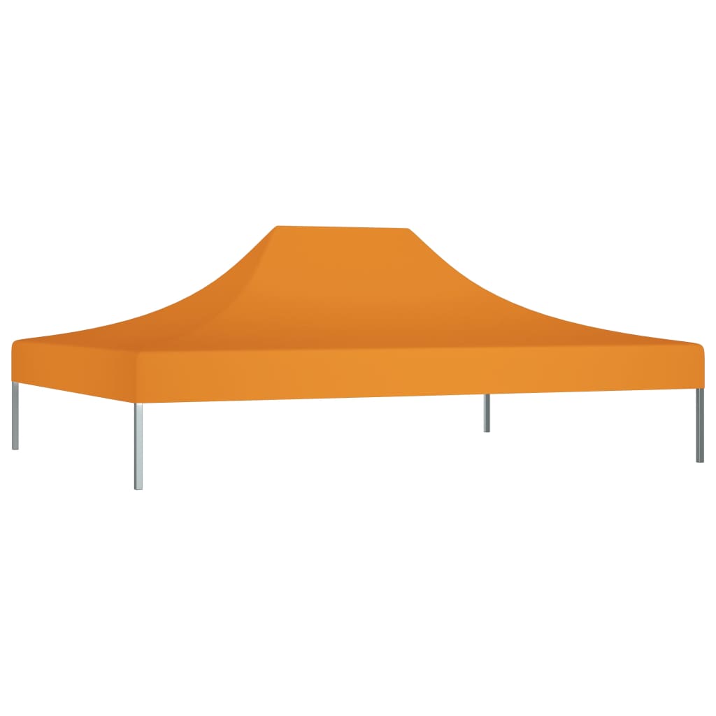 Tetto per Tendone per Feste 4,5x3 m Arancione 270 g/mÂ²