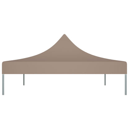 Tetto per Tendone per Feste 4,5x3 m Grigio Talpa 270 g/mÂ²