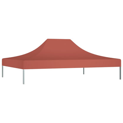 Tetto per Tendone per Feste 4,5x3 m Terracotta 270 g/mÃ‚Â²