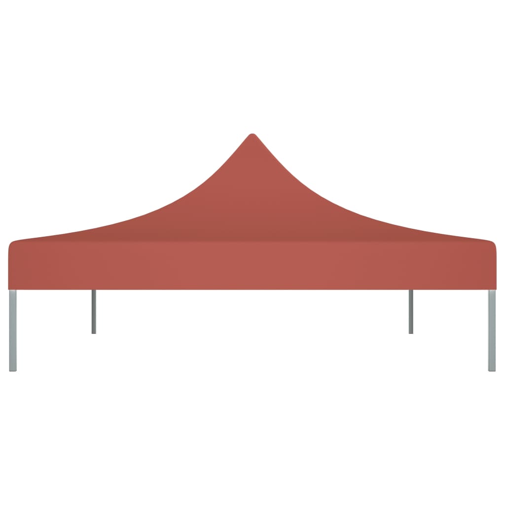 Tetto per Tendone per Feste 4,5x3 m Terracotta 270 g/mÃ‚Â²