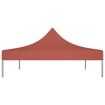 Tetto per Tendone per Feste 4,5x3 m Terracotta 270 g/mÃ‚Â²