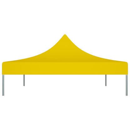 Tetto per Tendone per Feste 4,5x3 m Giallo 270 g/mÂ²