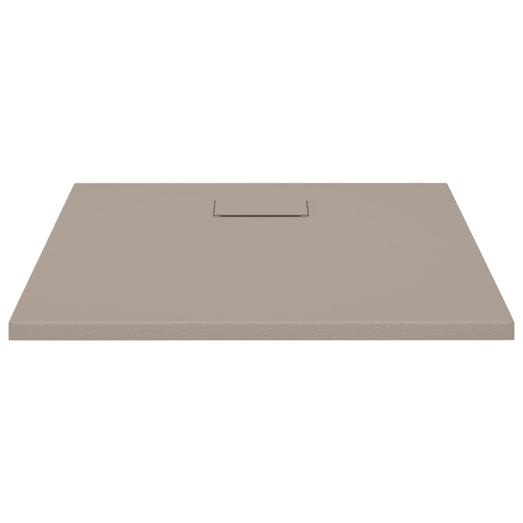 Piatto Doccia in SMC Marrone 80x80 cm