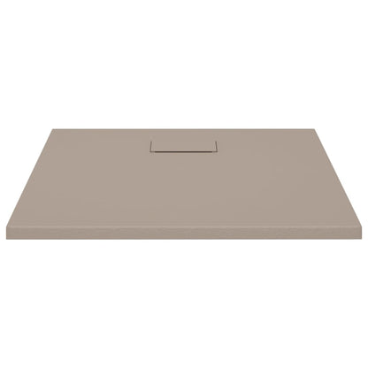 Piatto Doccia in SMC Marrone 80x80 cm
