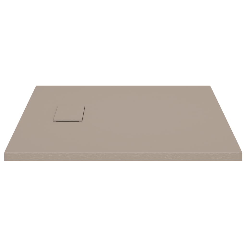 Piatto Doccia in SMC Marrone 80x80 cm
