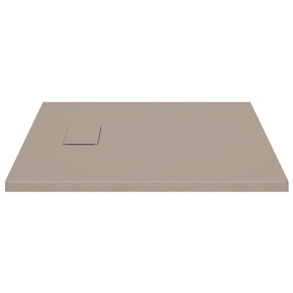 Piatto Doccia in SMC Marrone 80x80 cm
