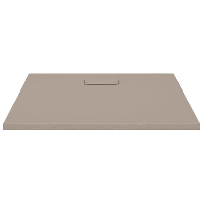 Piatto Doccia in SMC Marrone 90x80 cm